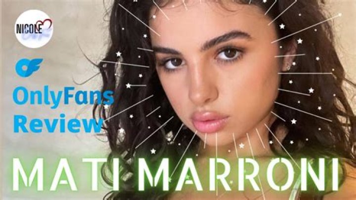 Mati Marroni OnlyFans Leaks Exposed