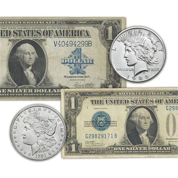 Silver Dollars From The Bank