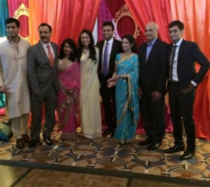 Vivek Ramaswamy Family With Wife Apoorva Tewari Ramaswamy